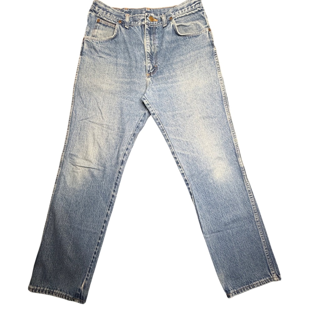 Vintage Sedgefield Jeans Mens‎ 34x32 Light Wash Straight Leg Made in USA SF601PW